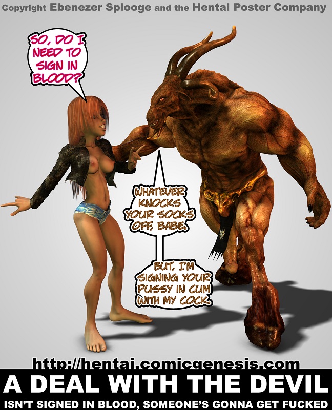 Captioned Hentai Demon Sex - The Hentai Poster Company - Sunday , October 9 , 2016