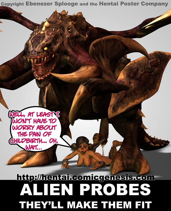 Alien Probe Porn - The Hentai Poster Company - Sunday , April 23 , 2017