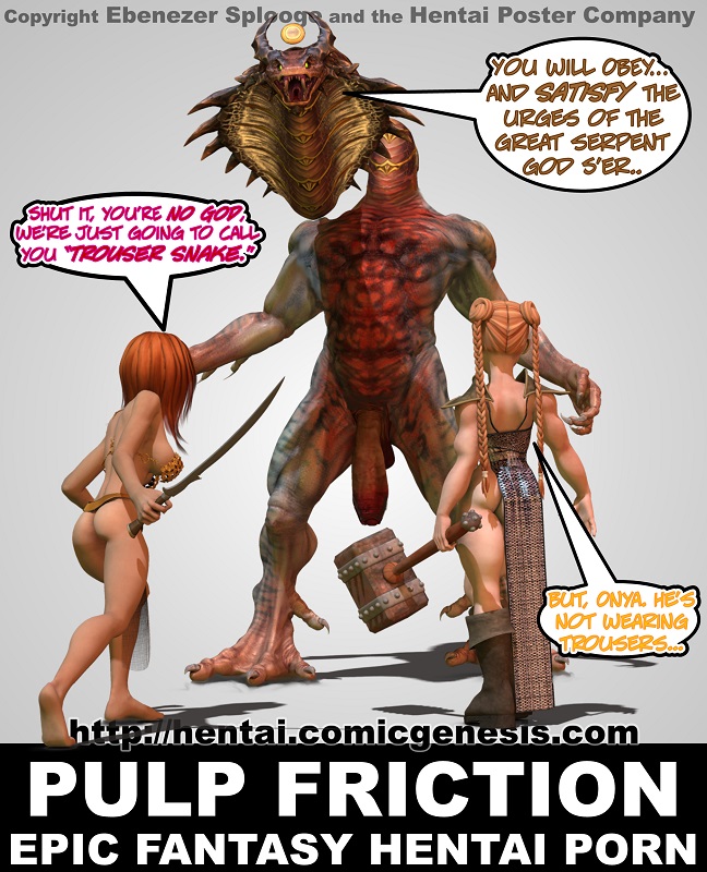 Big Tit Cartoon Fantasy Monsters Porn - The Hentai Poster Company - Sunday , June 17 , 2018